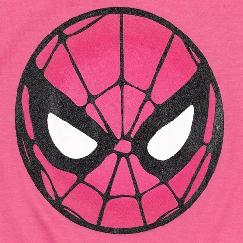 Miniatura 5 de Marvel Spider-Man Vengadores Capitán América Guardianes de la Galaxia - Conjunto de camiseta y leggings para niñas pequeñas y grandes
