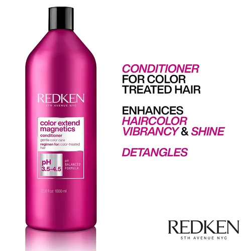 Miniatura 3 de Redken Color Extend Magnetics Conditioner For Color-Treated Hair - Protects Vibrancy & Adds Shine With Amino Acids, Sulfate-Free