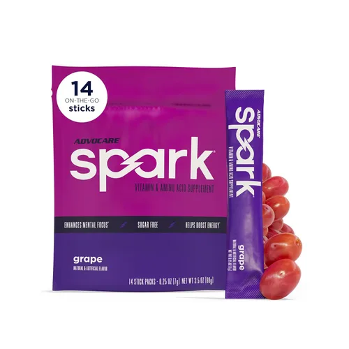 Miniatura 8 de AdvoCare Spark Cherry Energy Drink 14 bolsas de una sola porción (3.5 onzas)