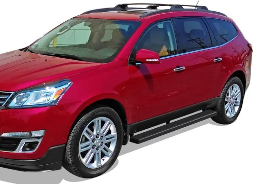 Miniatura 2 de iBoard estribos para Chevy Traverse, GMC Acadia y Buick Enclave, Negro