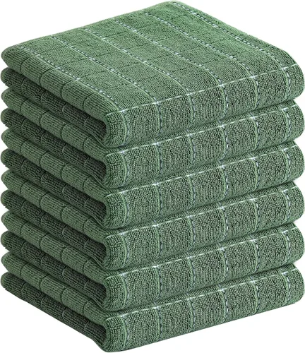 Miniatura 182 de Homaxy Paños de cocina 100% algodón de felpa, toallas de cocina ultra suaves y absorbentes para la cocina, adecuadas para secar y lavar platos