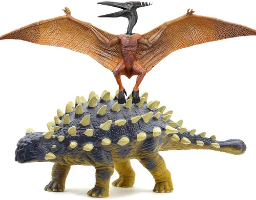 Miniatura 11 de Gemini&Genius Juguete de dinosaurio de Pterosaurio para niños, figura de dinosaurio de pterodáctilo, regalo para calcetines, recuerdo de fiesta