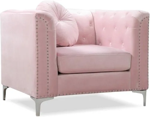 Miniatura 28 de Glory Furniture Sofá de dos plazas Pompano Velvet en negro