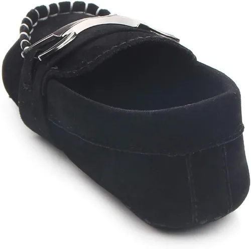 Miniatura 5 de Zapatos Oxford de piel sintética para niños y niñas, adecuados para gatear, vestido de boda, fiestas de cumpleaños y cualquier ocasión