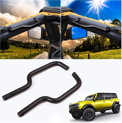 Miniatura 10 de sukemichi Asas de agarre para Bronco, asas de agarre delanteras y traseras de metal para Ford Bronco 2021 2022 2023 2024 2025 2026 Accesorios de 4