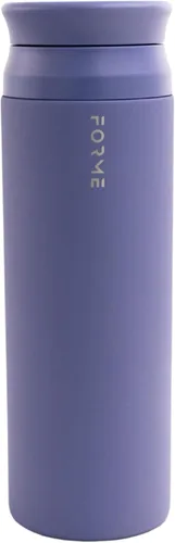 Miniatura 7 de FORME - Botella mezcladora agitadora, acero inoxidable con doble aislamiento a prueba de fugas, botella agitadora silenciosa para bebidas calientes