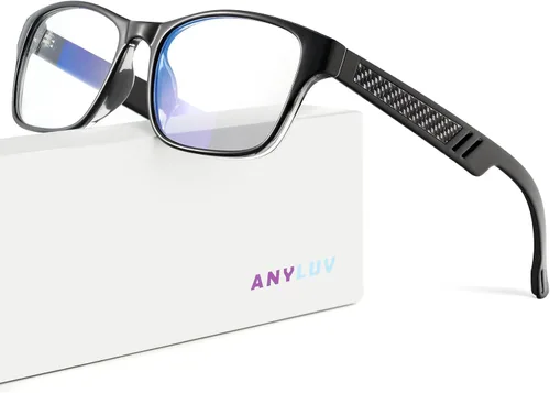 Miniatura 13 de ANYLUV Blue Light Blocking Glasses for Men Women Lightweight Computer Gaming Glasses Anti Eye Strain Rectangle Frame