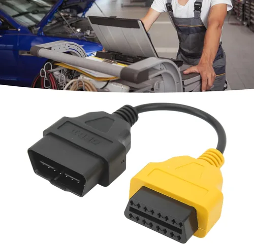 Miniatura 3 de Cable de diagnóstico OBD2, ABS OBD2 escáner Cable Conector de herramienta de escaneo Adaptador de herramienta de escaneo de acceso al sistema CAN
