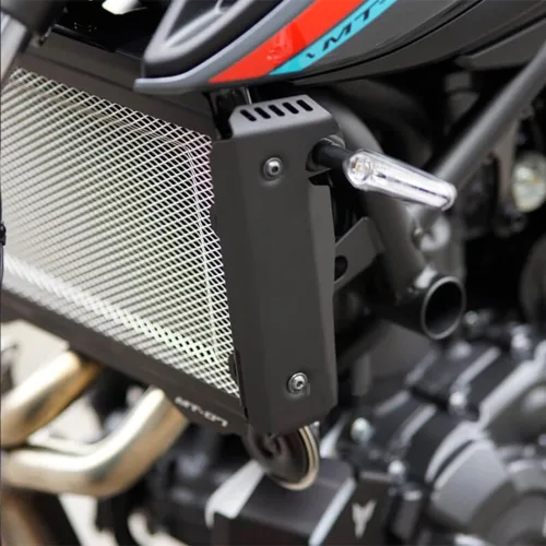 Miniatura 3 de Accesorios de motocicleta Cubiertas laterales de radiador Protector de rejilla de radiador para MT 07 MT07 FZ 07 FZ07 2018 2019 2020 2021