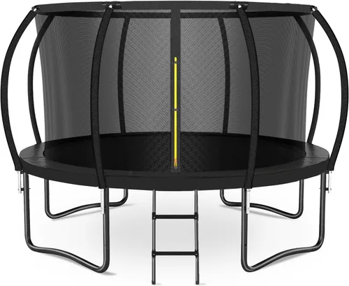 Miniatura 10 de Zevemomo - Trampolines de 8.0 pies, 10.0 pies, 12.0 pies, 14.0 pies, 16.0 pies, para exteriores, trampolines para niños y adultos, trampolines