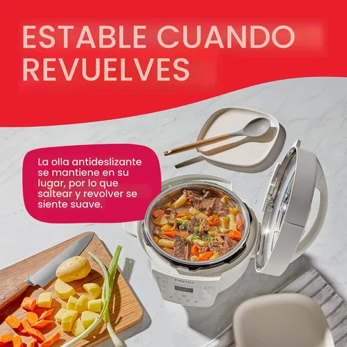 Miniatura 5 de Instant Pot 4QT RIO Mini olla multicocción 7 en 1, olla a presión, cocción lenta, salteado, vapor, arrocera, yogur y calentador, sal marina, 4 Sea