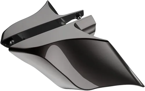 Miniatura 8 de Advanblack Barracuda - Cubiertas laterales estiradas plateadas (brillantes), paneles extendidos para Harley Touring Street Glide Road Glide Electra