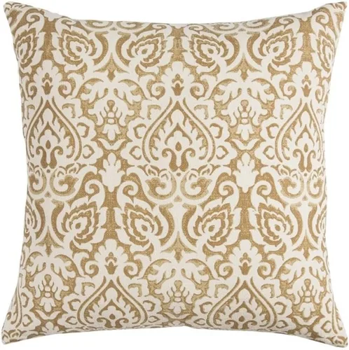 Miniatura 4 de Rizzy Home T10482 Almohada decorativa de relleno de plumón 22 x 22 pulgadas gris/neurtral