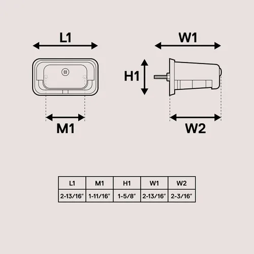 Miniatura 7 de TRUE MODS Luz LED Negra para Placa de Matrícula para Remolque de Barco [Montaje de Perno] [DOT FMVSS 108] [SAE L] [Impermeable] [12V DC] Lámpara