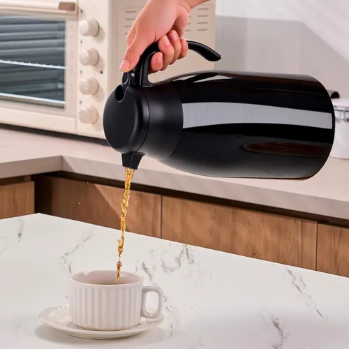Miniatura 4 de PARACITY Jarra térmica de café con forro de acero inoxidable, jarras de café para mantener el calor, urna de café aislada al vacío de doble pared