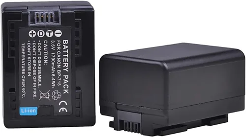 Miniatura 4 de Paquete de baterías para videocámara Canon VIXIA HF R300 R400 R500 HD