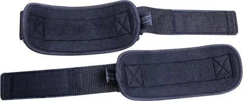 Miniatura 6 de Correas de tobillo para máquinas de cable con doble anillo en D, puños de neopreno premium ajustables para mejorar piernas, abdominales y glúteos