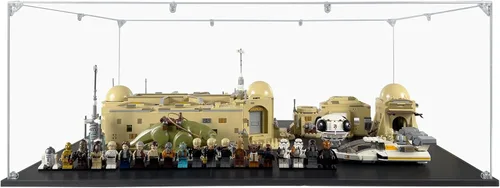 Miniatura 12 de Vitrina acrílica compatible con LEGO Y-Wing Starfighter #75181, vitrina a prueba de polvo (solo funda) (juegos de Lego no incluidos)
