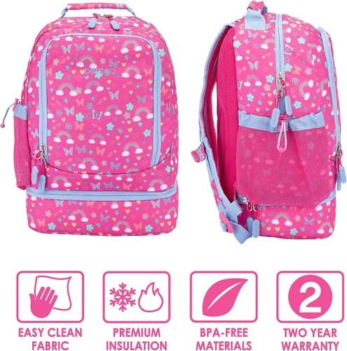 Miniatura 4 de Bentgo Kids Prints 2 en 1 Mochila y lonchera aislada