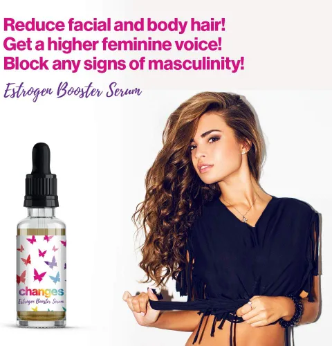 Miniatura 2 de CHANGES Estrógeno Booster SERUM - MTF Sexo Cambio Trans LGBT FEMINIZER Señora