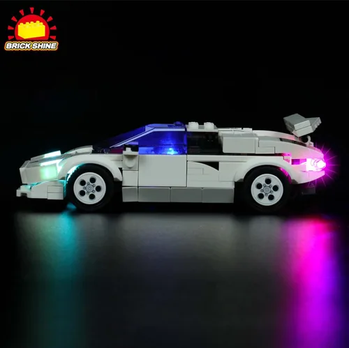 Miniatura 3 de Kit de luces GC para Lego® Speed Champions Lamborghini Countach 76908 (Lego Set no incluido) (Classic)