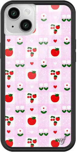Miniatura 32 de Fundas Wildflower - Compatibles con Apple iPhone 14 Plus Parachoques protector negro, certificado de prueba de caída de 4 pies, propiedad
