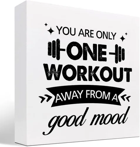 Miniatura 11 de z-crange Letrero inspirador de madera con texto en inglés "Stay Sharp", caja de madera motivacional para el hogar, granja, oficina, dormitorio