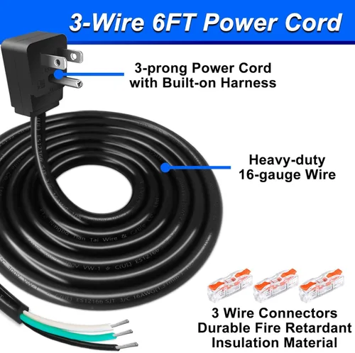 Miniatura 4 de Kit de instalación para lavaplatos – Manguera de acero inoxidable de 6 pies para lavavajillas con conexiones de compresión de 3/8 pulgadas, tubo