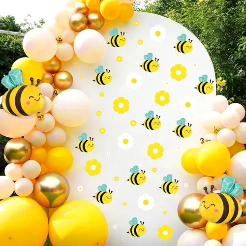 Miniatura 13 de Colorido cartel de feliz cumpleaños, calcomanías de cumpleaños para telón de fondo, decoraciones de fiesta de cumpleaños para niños, pancarta