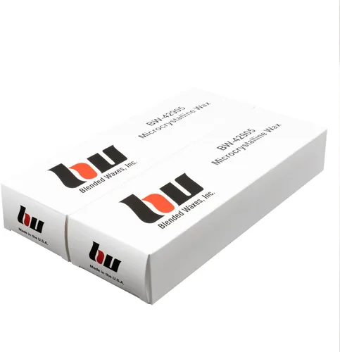 Miniatura 2 de Blended Waxes, Inc. Bloque de cera microcristalina, cera para esculpir y fundir, ideal para hacer velas y uso diario, 1 libra, paquete de 2