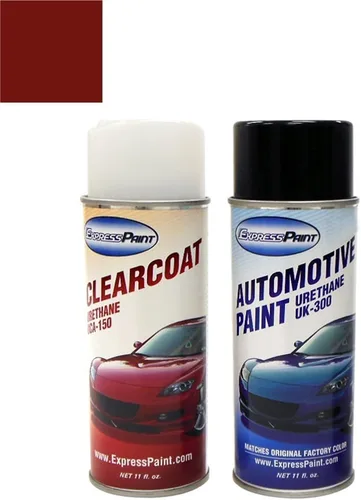 Miniatura 242 de Aerosol para pintura de retoque automotriz Mazda Miata, color beige metálico 11F, paquete todo incluido