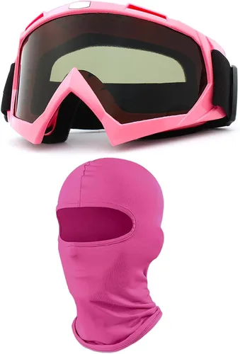 Miniatura 16 de Gafas de motocicleta con máscara facial, resistentes al viento, gafas de esquí de carreras de motocross, gafas protectoras de seguridad