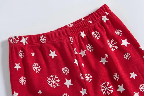 Miniatura 5 de Dolphin&Fish Pijamas de algodón para niñas pequeñas, 2 piezas, ropa de dormir para niños, conjuntos de manga larga