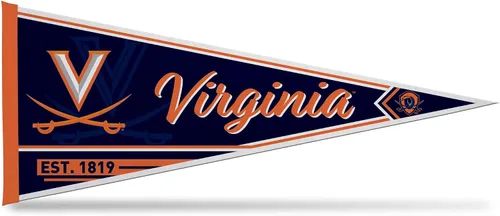 Miniatura 149 de Rico Industries NCAA Banderín Clásico de Fieltro para Decoración de Pared de 12" x 30" - Ideal para Decoración del Hogar/Dormitorio/Cueva de Hombre