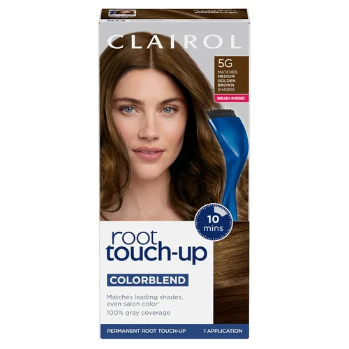 Miniatura 44 de Clairol Root Touch-Up de Nice'n Easy - Tinte permanente para el cabello, color caoba claro 6R/Marrón rojizo claro, paquete de 2 6R castaño