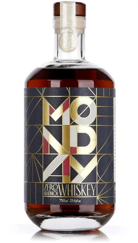 MONDAY Whisky sin alcohol: un galardonado alcohol sin alcohol con cero carbohidratos, sin azúcar, 0 calorías, 25.4 fl oz