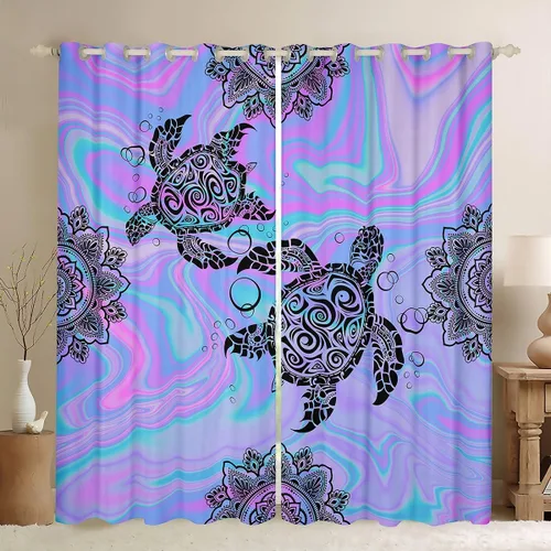 Miniatura 54 de Cortinas opacas de camuflaje con bandera estadounidense, regalo para niños, cortina de ventana de camuflaje verde con rayas negras, estrellas