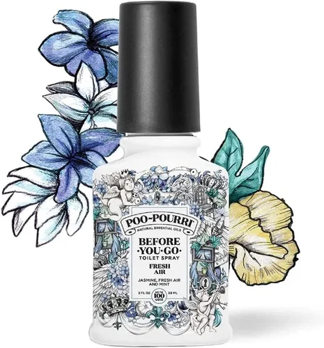 Miniatura 3 de Poo-Pourri Before-You-Go - Aerosol para inodoro, boombox para baño, set de regalo de 2 onzas líquidas, cítricos originales y aire fresco