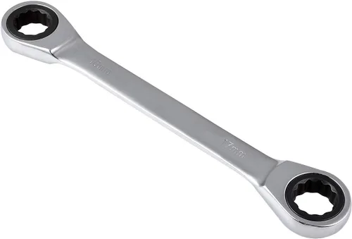 Miniatura 9 de KATUR 1 llave métrica de doble caja, llave de extremo de caja de doble anillo de cromo vanadio, herramientas manuales de reparación de automóviles