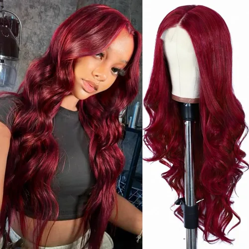 Miniatura 30 de SAPPHIREWIGS Peluca rubia con encaje frontal, pelucas largas y onduladas para mujer, pelucas de color rubio ceniza, resistentes al calor, para Mix