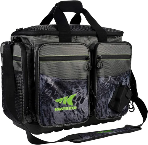 Miniatura 12 de KastKing Bolsas de equipo de pesca y aparejos - Bolsas de pesca resistentes al agua salada - Bolsas de almacenamiento de aparejos de pesca