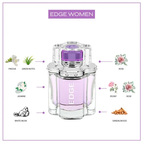 Miniatura 3 de Swiss Arabian - Perfume EDGE, productos de Dubai, fragancia personal EDP en espray de larga duración, adictiva, un aroma seductor, aroma de Arabia