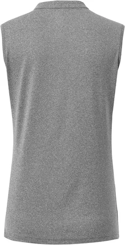 Miniatura 3 de BASUDAM Polo de golf sin mangas para mujer, cuello en V, sin cuello, camisetas de tenis para correr, secado rápido