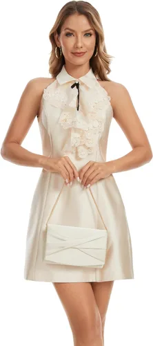 Miniatura 3 de Elegant Clutch Purse for Women Satin Evening Clutch Bags For Women Formal Evening Clutch Purse Wedding Prom Party