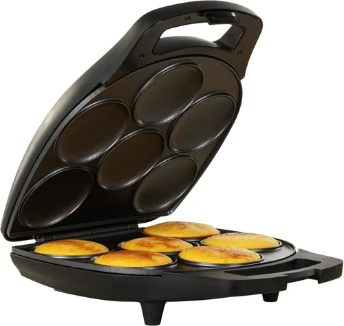 Miniatura 10 de Holstein Housewares HU-09005B arepa eléctrica., Negro
