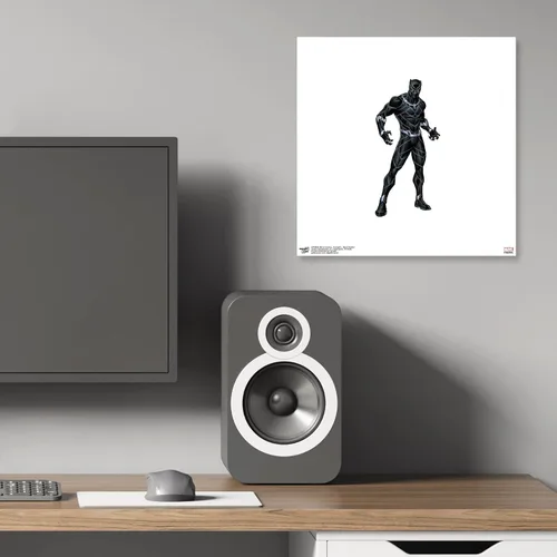 Miniatura 6 de Trends International Gallery Pops Marvel Comics Avengers - Póster de pared de Black Panther, 12 x 12 pulgadas, versión sin marco