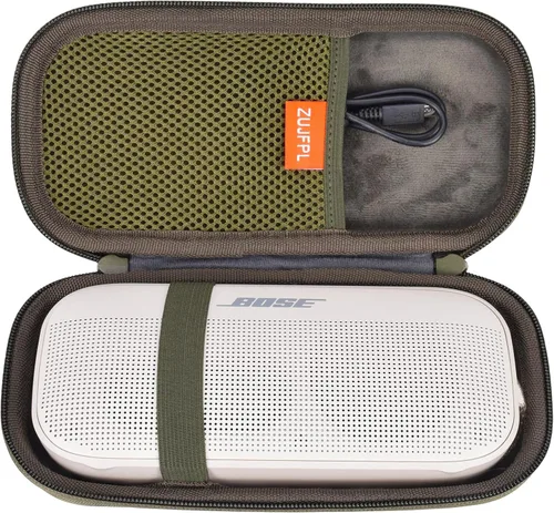 Miniatura 10 de Funda rígida de EVA compatible con Bose SoundLink Flex de 2ª generación/Bose SoundLink Flex altavoz Bluetooth, impermeable, a prueba de golpes y a