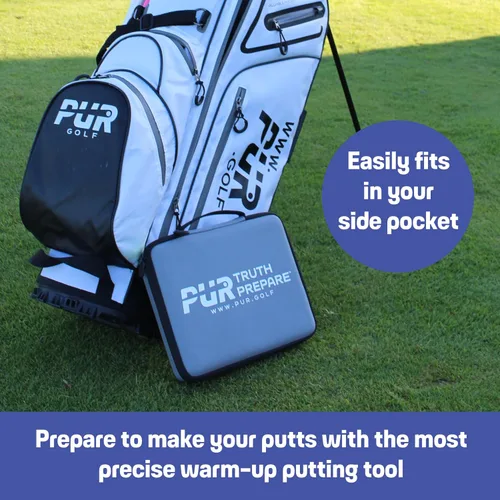 Miniatura 4 de Entrenador de Putting de golf: Pur Truth reemplaza a los 8 más usados para el golf Putting Ayudas - Sistema de dominio premium - Precisión perfecta