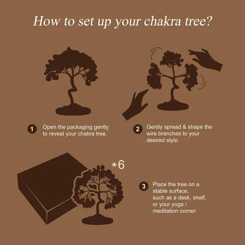 Miniatura 8 de Árbol de cristal para mujer, hecho a mano, árbol de la vida, piedras de cristal curativas para el hogar, oficina, escritorio, decoración de mesa