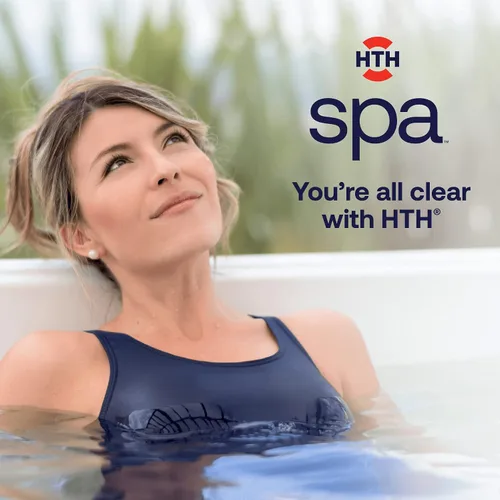 Miniatura 7 de HTH Spa 86135 Oxidante de choque sin cloro, producto químico para spa y bañera de hidromasaje, elimina el agua turbia, 2.25 libras